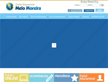 Tablet Screenshot of melomoreira.com.br